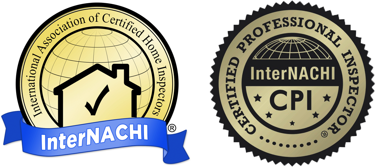 International Association of Certified Home Inspectors InterNACHI logo and Certified Professional Inspector CPI logo